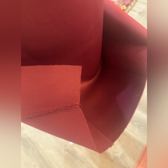 ASOS Purple/Maroon Unique Edgy Cut Out Dress Sz 4 - NWT - Picture 15 of 16